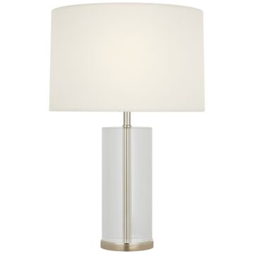 Lineham LED Accent Lamp in Crystal and Polished Nickel by Visual Comfort Signature