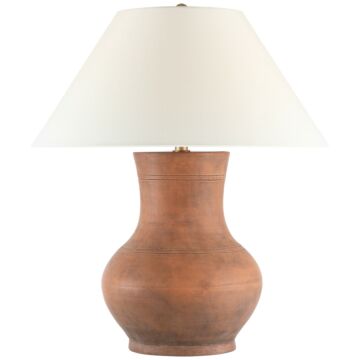 Sorrento LED Table Lamp in Natural Terracotta by Visual Comfort Signature
