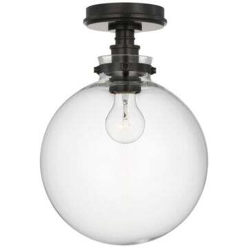 Parkington LED Flush Mount in Bronze by Visual Comfort Signature