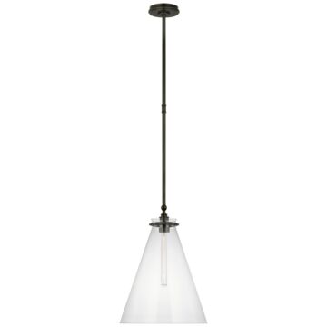 Parkington LED Pendant in Bronze by Visual Comfort Signature