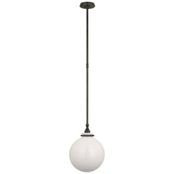 Parkington LED Pendant in Bronze by Visual Comfort Signature