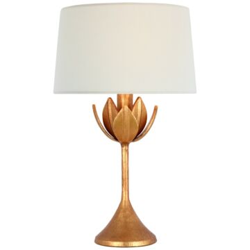Alberto LED Accent Lamp in Antique Gold Leaf by Visual Comfort Signature