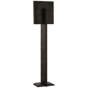 Lotura LED Floor Lamp in Museum Black by Visual Comfort Signature