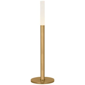 Rousseau LED Table Lamp in Antique-Burnished Brass by Visual Comfort Signature