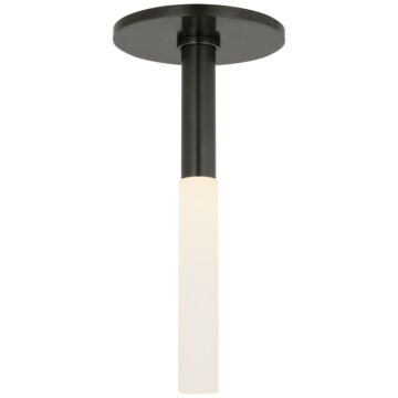 Rousseau LED Flush Mount in Bronze by Visual Comfort Signature