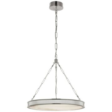 Matthew LED Chandelier in Polished Nickel by Visual Comfort Signature