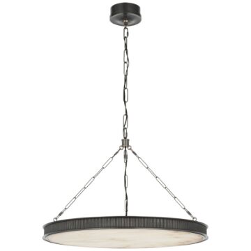 Matthew LED Chandelier in Bronze by Visual Comfort Signature