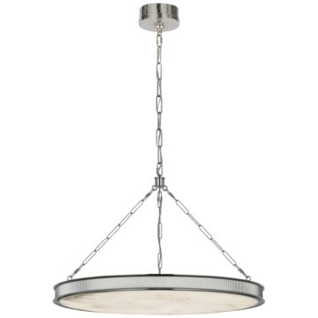Matthew LED Chandelier in Polished Nickel by Visual Comfort Signature