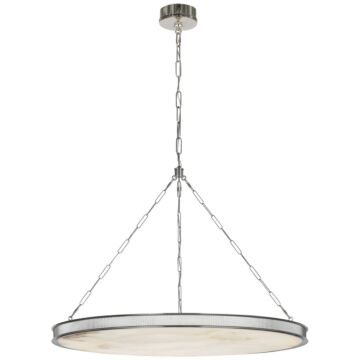 Matthew LED Chandelier in Polished Nickel by Visual Comfort Signature