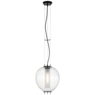 Taro LED Lantern in Bronze by Visual Comfort Signature