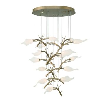 Matera LED Chandelier in Gold by Eurofase