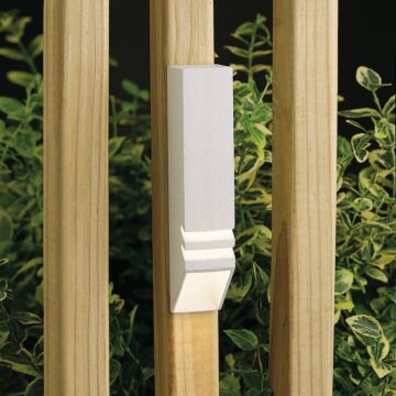 Kichler Landscape 6 Inch 12V Deck Rail in Textured White