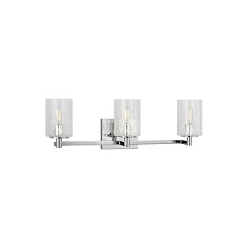 Parker  Wall   Bathroom Vanity Light in Chrome by Generation Lighting