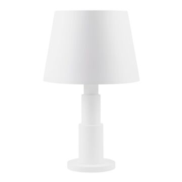 Giustino Three Light Table Lamp in Matte White by Varaluz