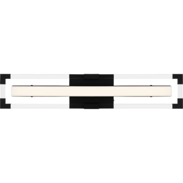 Elias LED Bath in Matte Black by Quoizel