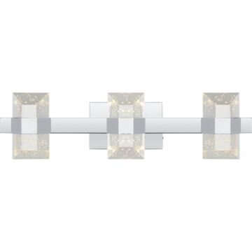 Selena LED Bath in Polished Chrome by Quoizel