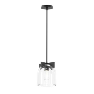 Scoop One Light Pendant in Black by Maxim