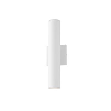 Calibro LED Outdoor Wall Sconce in White by Maxim