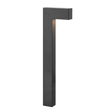Atlantis 1-Light LED Path Light in Satin Black