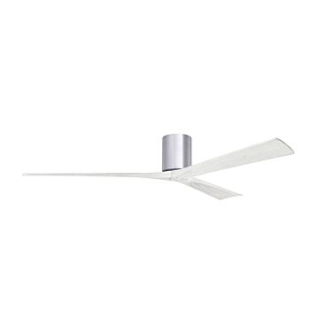 Irene-3H 72" Ceiling Fan in Brushed Nickel by Matthews Fan Company