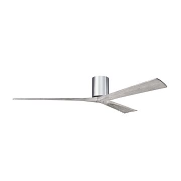 Irene-3H 72" Ceiling Fan in Polished Chrome by Matthews Fan Company