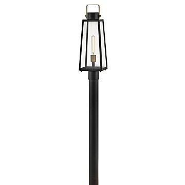 Hugh LED Post Mount in Black by Lark
