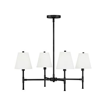 Beale LED Chandelier in Black by Lark