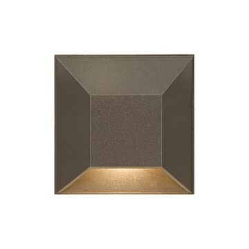 Nuvi Deck Sconce LED Landscape Deck Light in Bronze