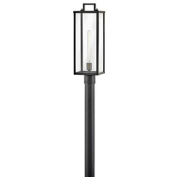 Catalina LED Post Lantern in Black by Hinkley