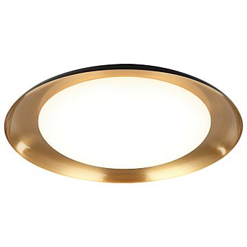 Lalonde LED Ceiling Mount in Black by Matteo Lighting
