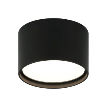 Caravon LED Ceiling Mount in Matte Black by Matteo Lighting