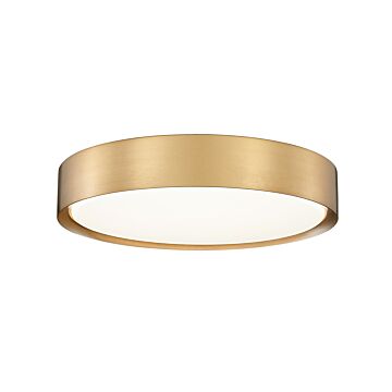 Kawan LED Flush Mount in Modern Gold by Z-Lite