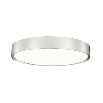 Kawan LED Flush Mount in Brushed Nickel by Z-Lite