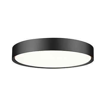Kawan LED Flush Mount in Matte Black by Z-Lite
