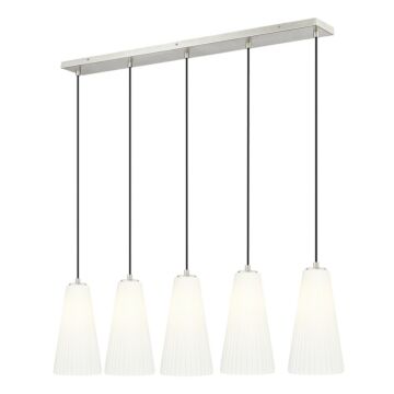 Farrell  Linear Chandelier in Brushed Nickel by Z-Lite