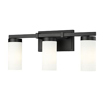 Danica  Bathroom Vanity Light in Matte Black by Z-Lite