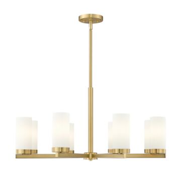 Danica  Chandelier in Modern Gold by Z-Lite