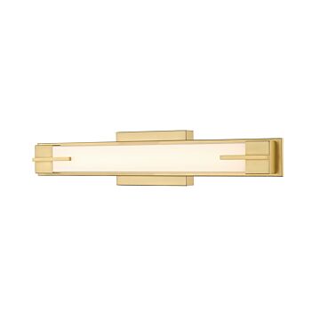 Chase LED Bathroom Vanity Light in Modern Gold by Z-Lite
