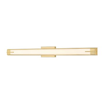 Chase LED Bathroom Vanity Light in Modern Gold by Z-Lite