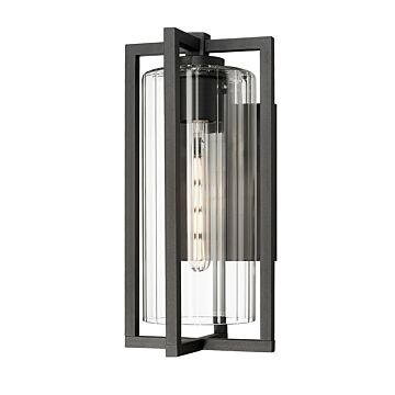 Aura  Outdoor Wall Mount in Black by Z-Lite