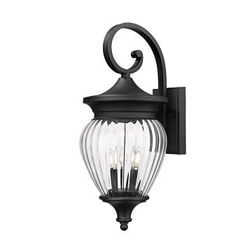Davina  Outdoor Wall Sconce in Black by Z-Lite