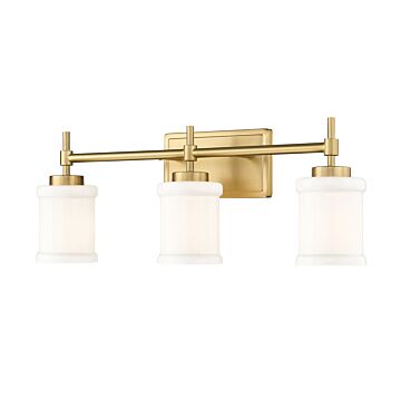 Cadoc  Bathroom Vanity Light in Modern Gold by Z-Lite