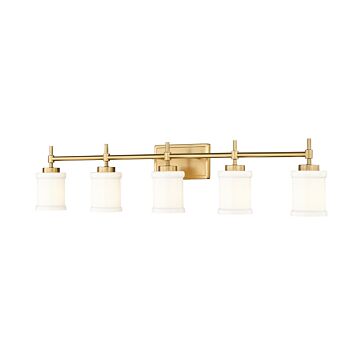 Cadoc  Bathroom Vanity Light in Modern Gold by Z-Lite