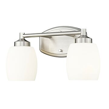 Kendrick  Bathroom Vanity Light in Brushed Nickel by Z-Lite
