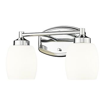 Kendrick  Bathroom Vanity Light in Chrome by Z-Lite