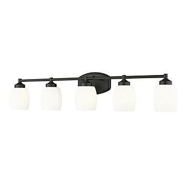 Kendrick  Bathroom Vanity Light in Matte Black by Z-Lite