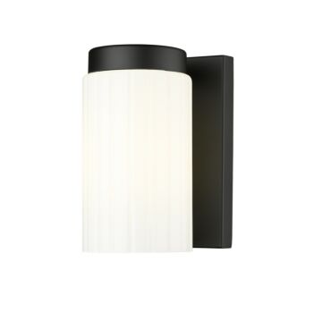 Burk  Wall Sconce in Matte Black by Z-Lite