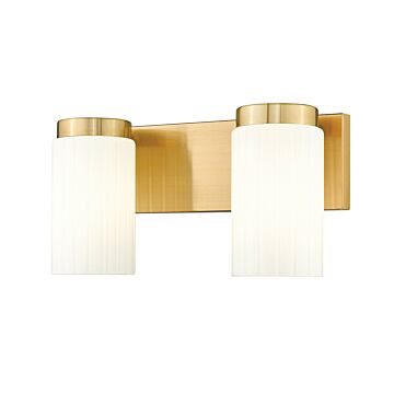Burk  Bathroom Vanity Light in Luxe Gold by Z-Lite