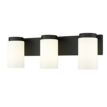Burk  Bathroom Vanity Light in Matte Black by Z-Lite