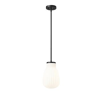 Newbury  Pendant in Matte Black by Z-Lite
